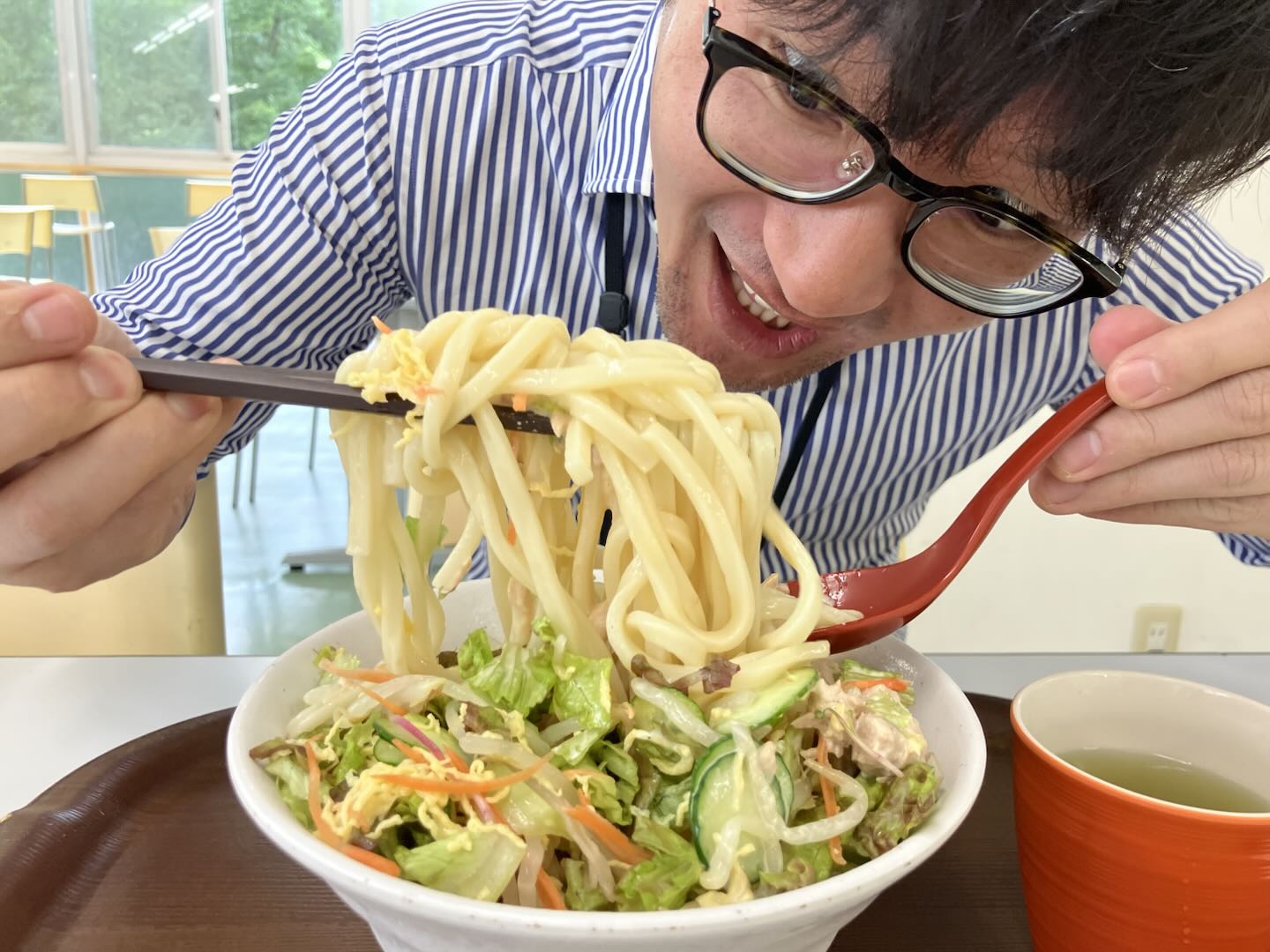 冷やしサラダうどん2