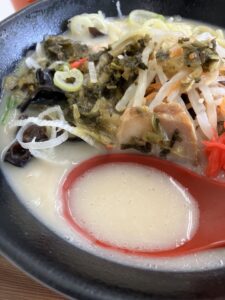 高菜とんこつラーメン3