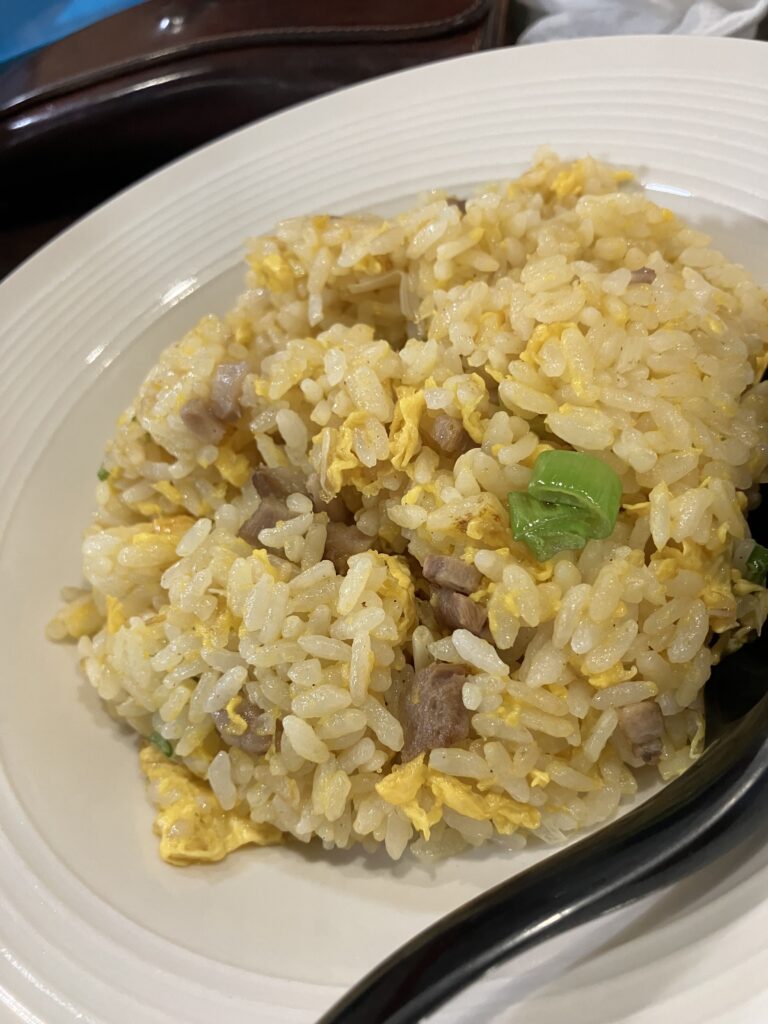 台湾ラーメン(しょうゆ)&炒飯セット