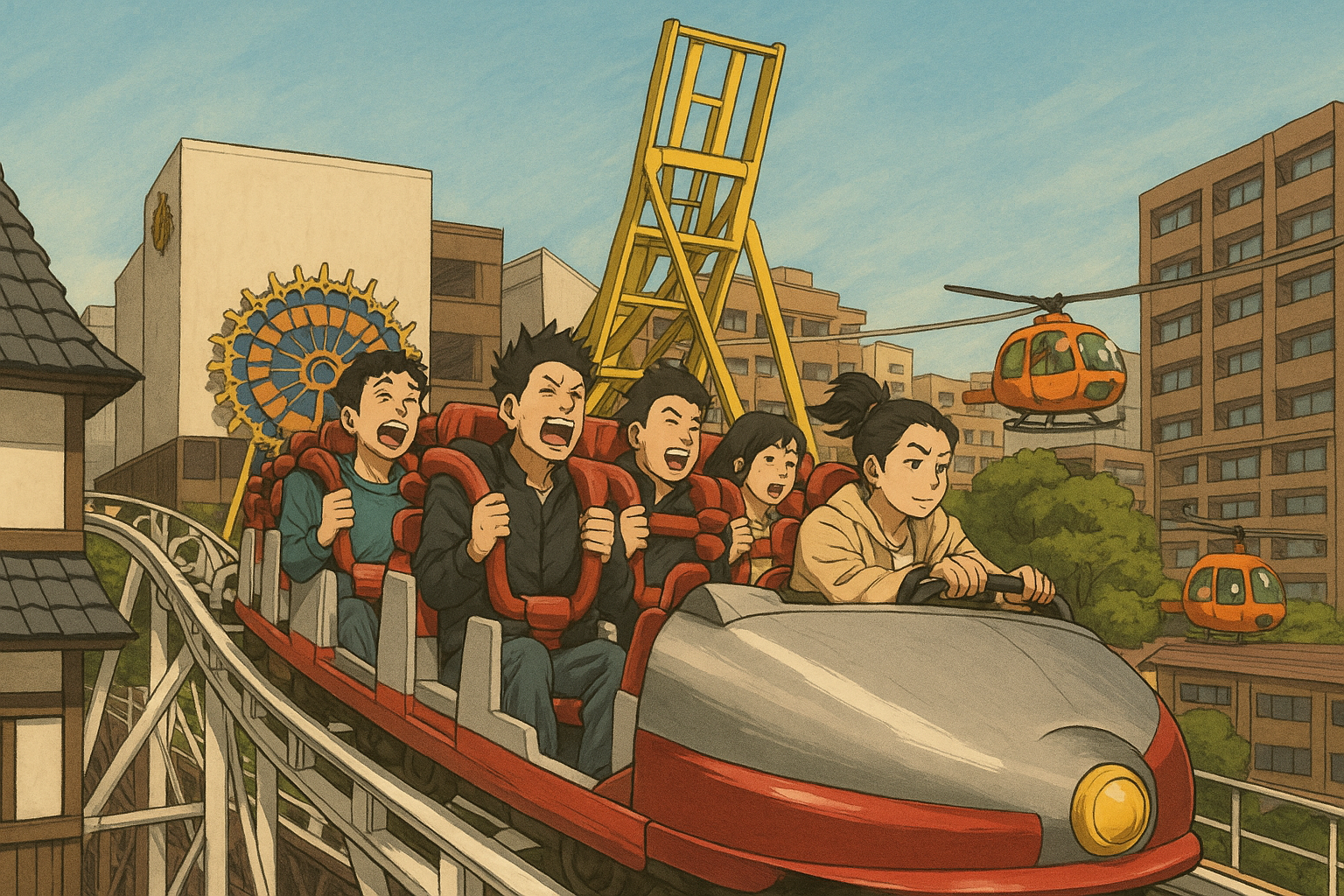 「落ちる」ってどういうこと？――花やしきのジェットコースターと耳の関係