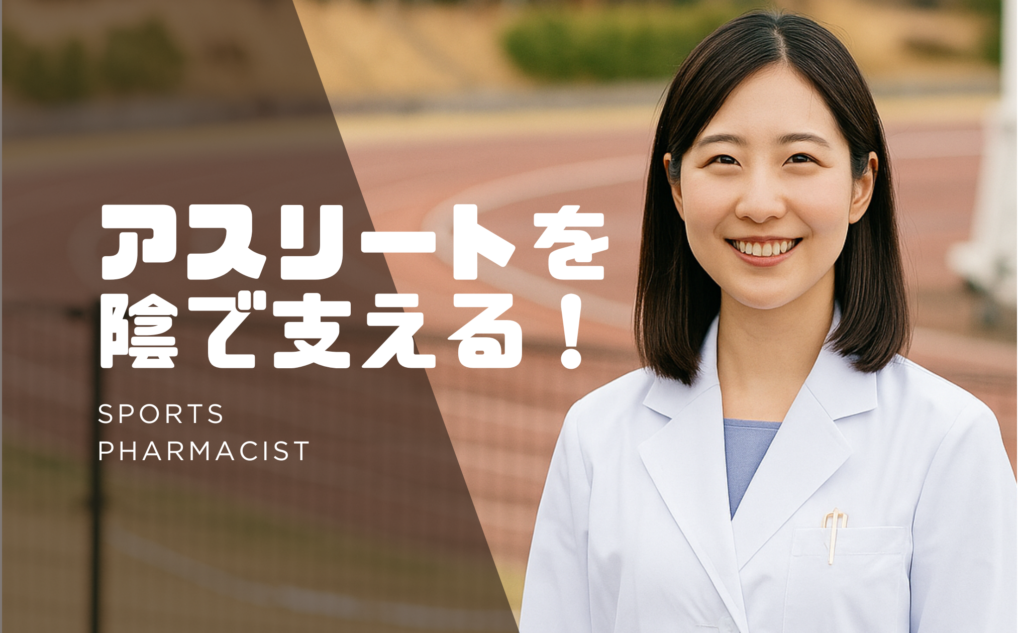 アスリートを陰で支える！薬剤師だからこそできる“選手を守る仕事”