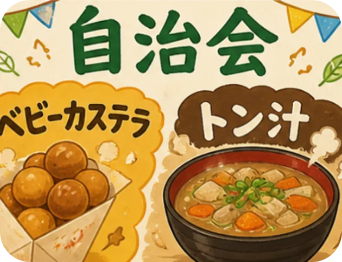 模擬店の写真