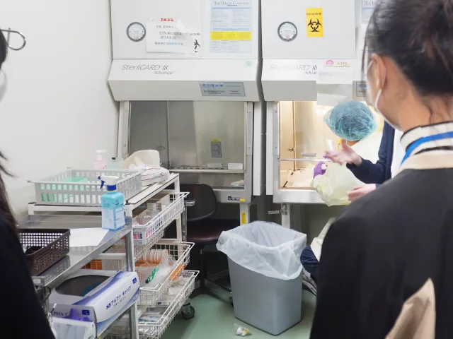 病院見学の様子4